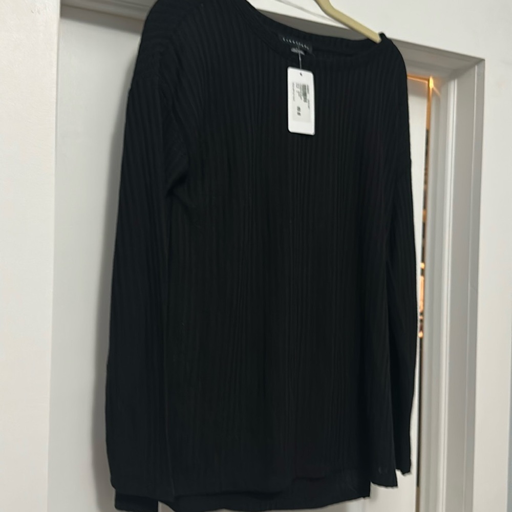 Mina waffle tunic NWT